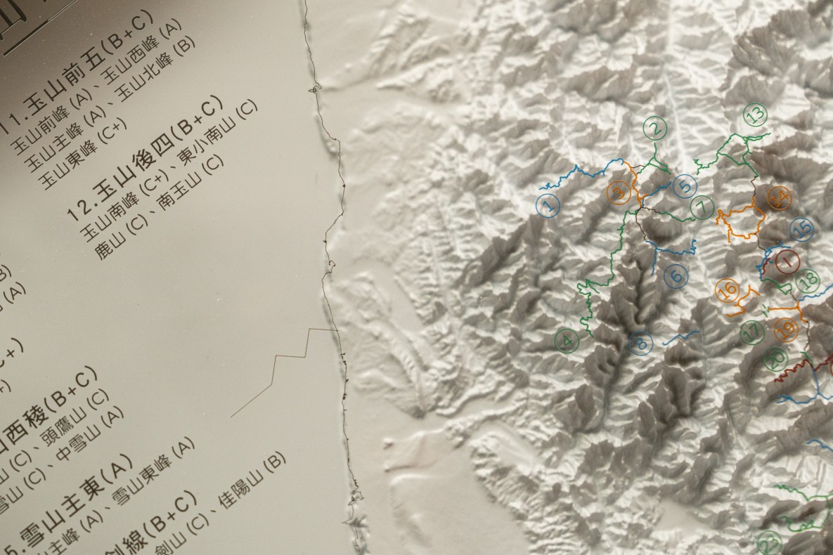 【微縮山島】山島開發小祕辛，關於資訊圖卡顏色 山野百科 | 戶外研究站